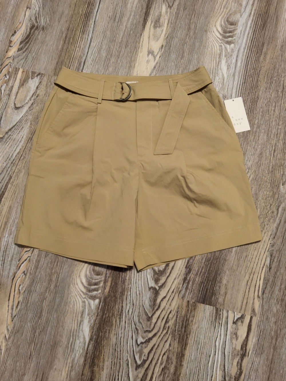 a new day High-Rise Belted Shorts